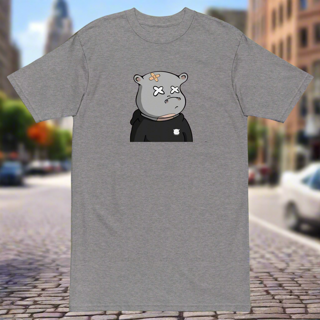 Lucid Flux blind hippo premium heavyweight tee