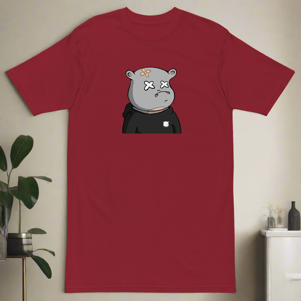 Lucid Flux blind hippo premium heavyweight tee