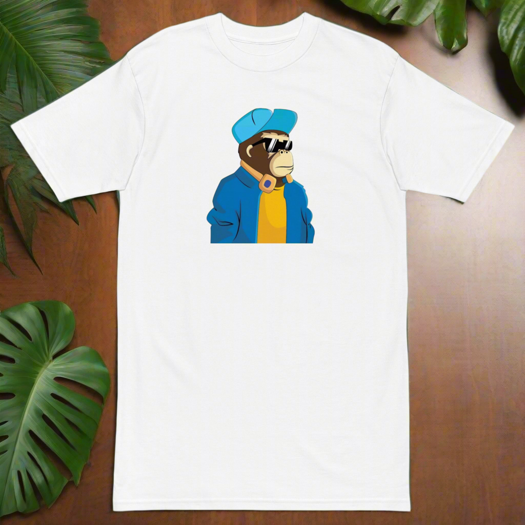 Lucid Flux cool monkey premium heavyweight tee