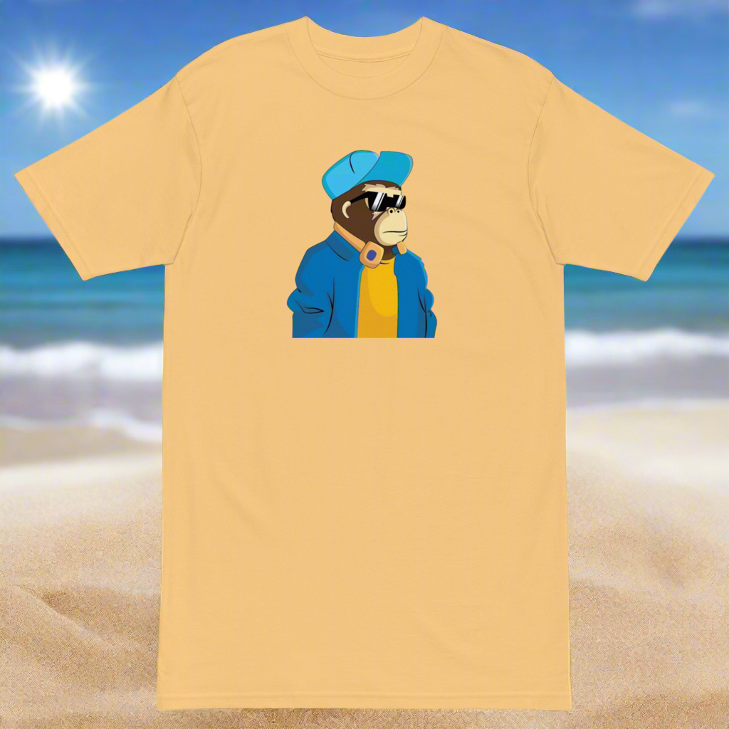 Lucid Flux cool monkey premium heavyweight tee