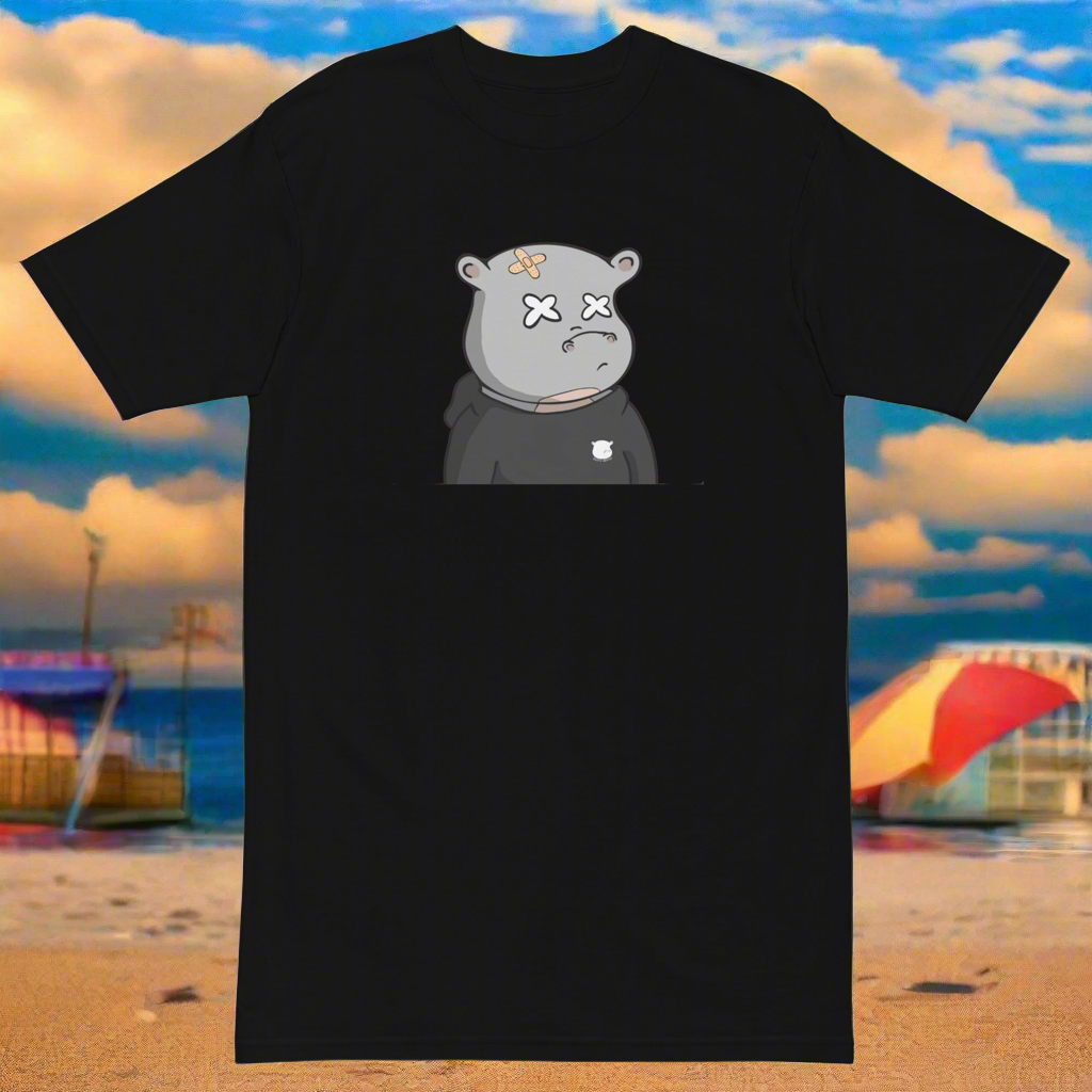 Lucid Flux blind hippo premium heavyweight tee