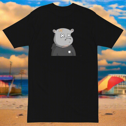 Lucid Flux blind hippo premium heavyweight tee