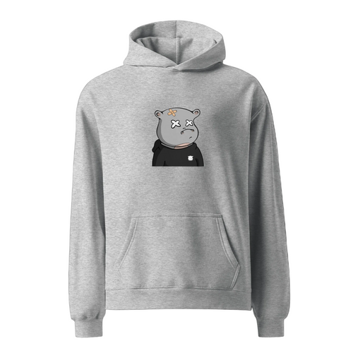 Bandit Hippo Lucid Flux Unisex oversized hoodie