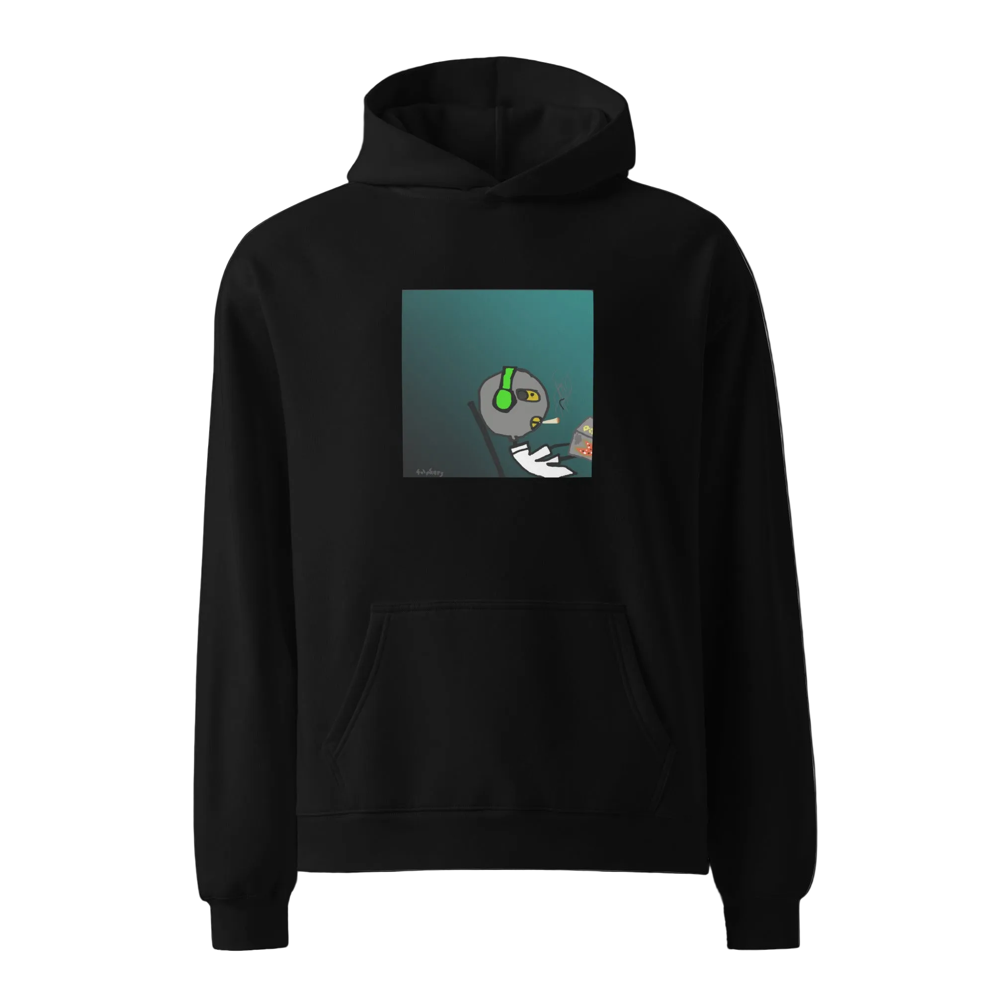Lucid Flux Mask Student Heavyweight Hoodie