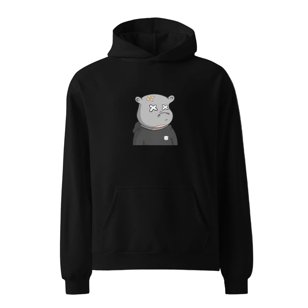Bandit Hippo Lucid Flux Unisex oversized hoodie