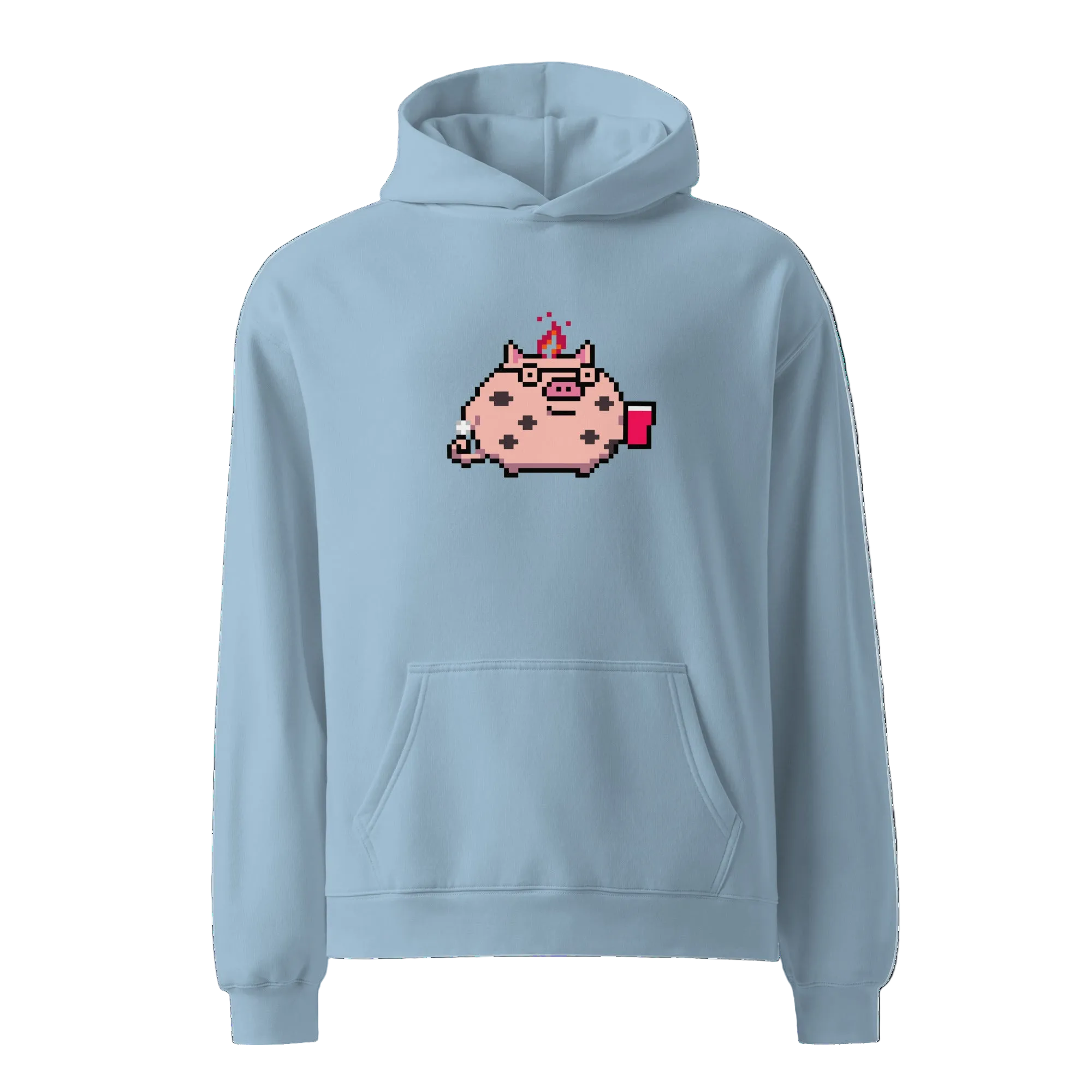 Beer Pong Pig Lucid Flux Unisex oversized hoodie