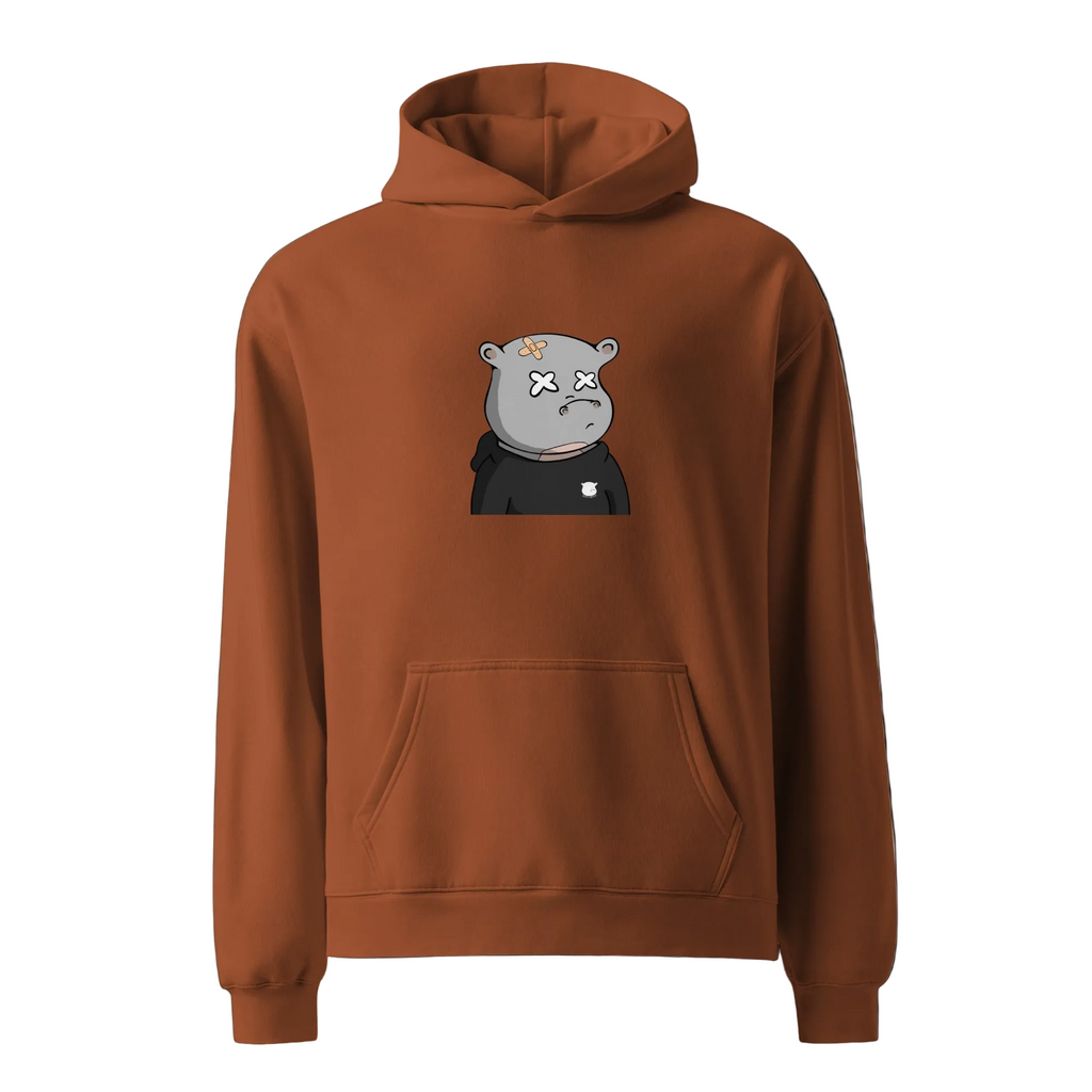 Bandit Hippo Lucid Flux Unisex oversized hoodie