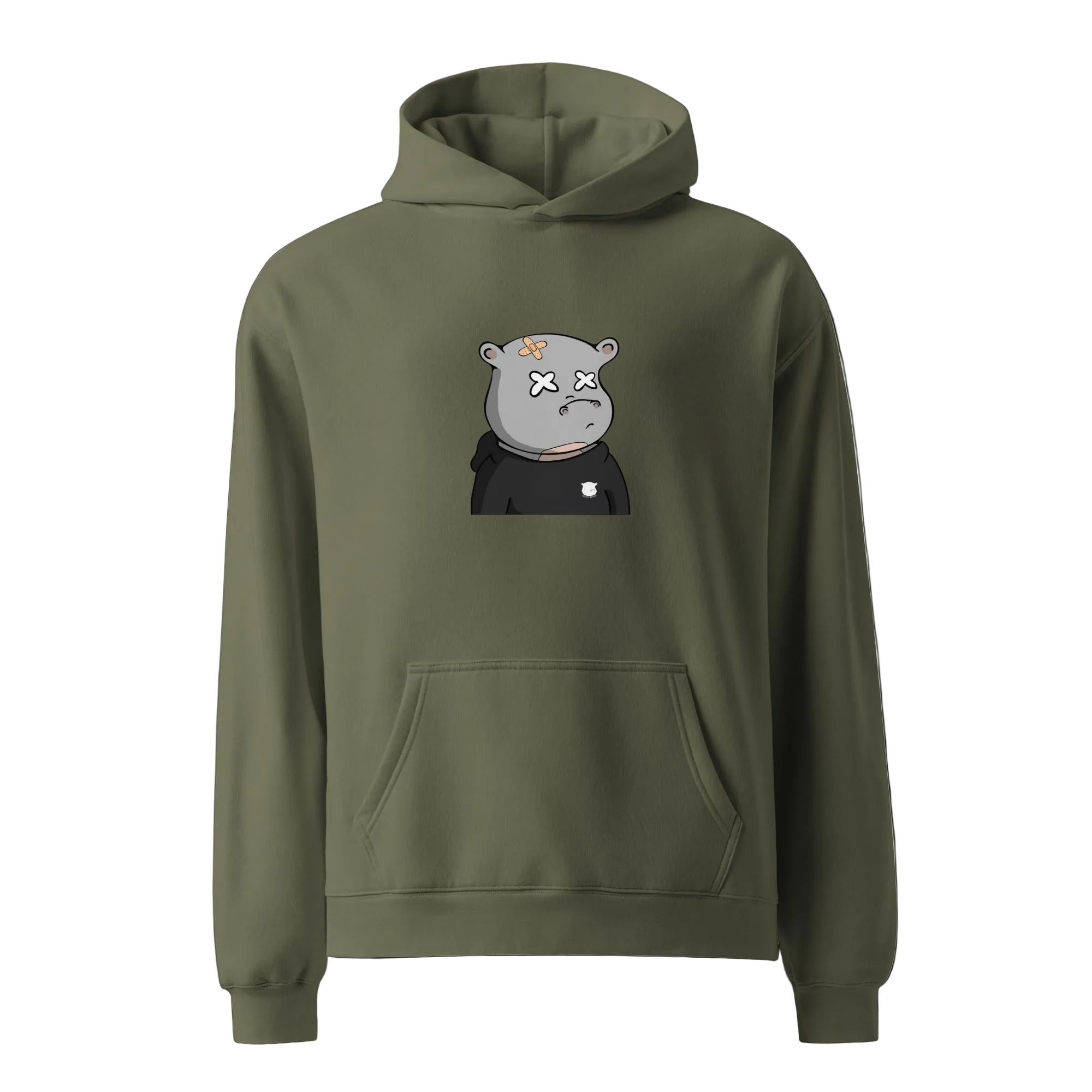 Bandit Hippo Lucid Flux Unisex oversized hoodie