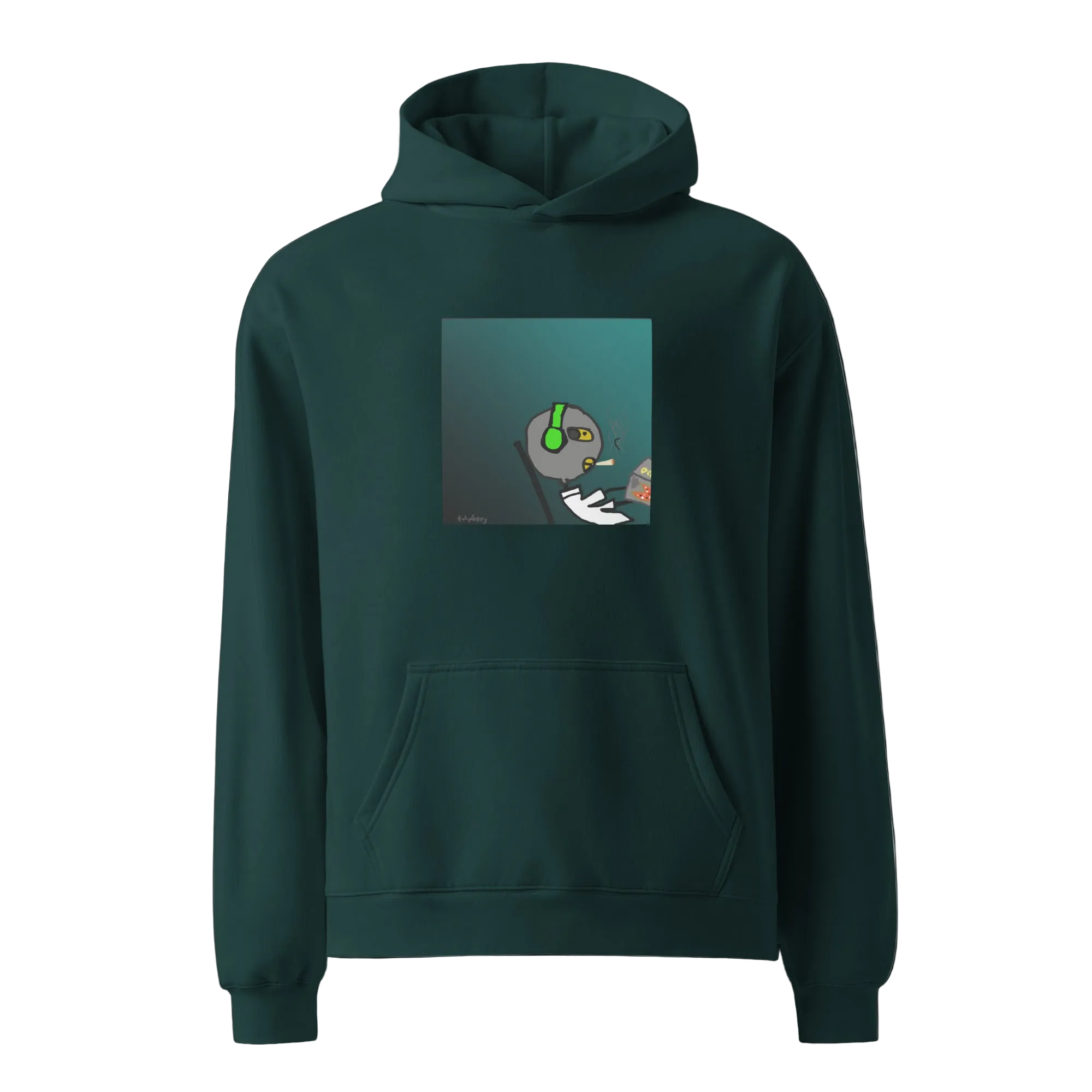 Lucid Flux Mask Student Heavyweight Hoodie