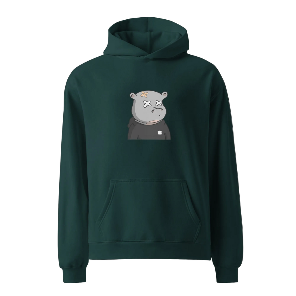 Bandit Hippo Lucid Flux Unisex oversized hoodie