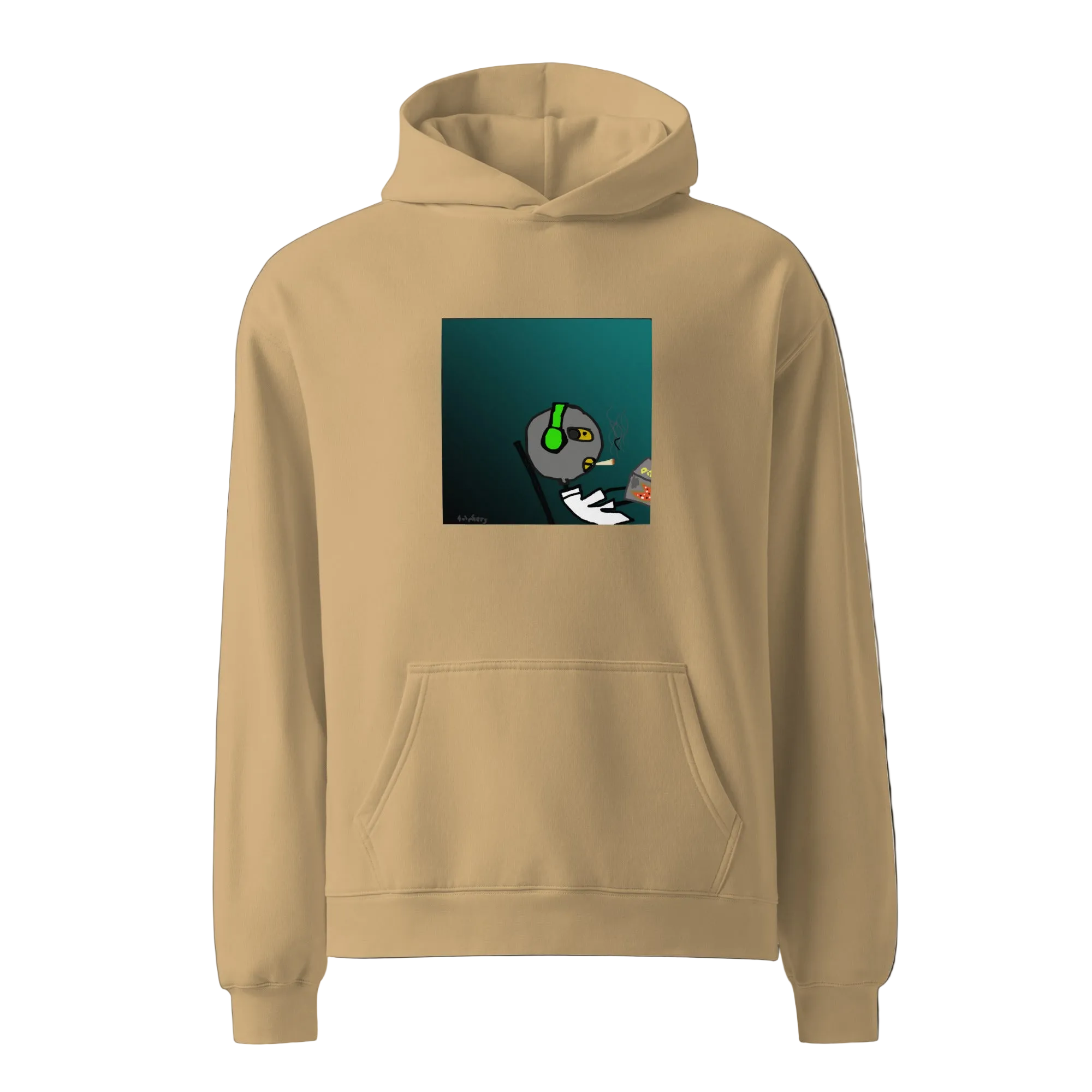 Lucid Flux Mask Student Heavyweight Hoodie