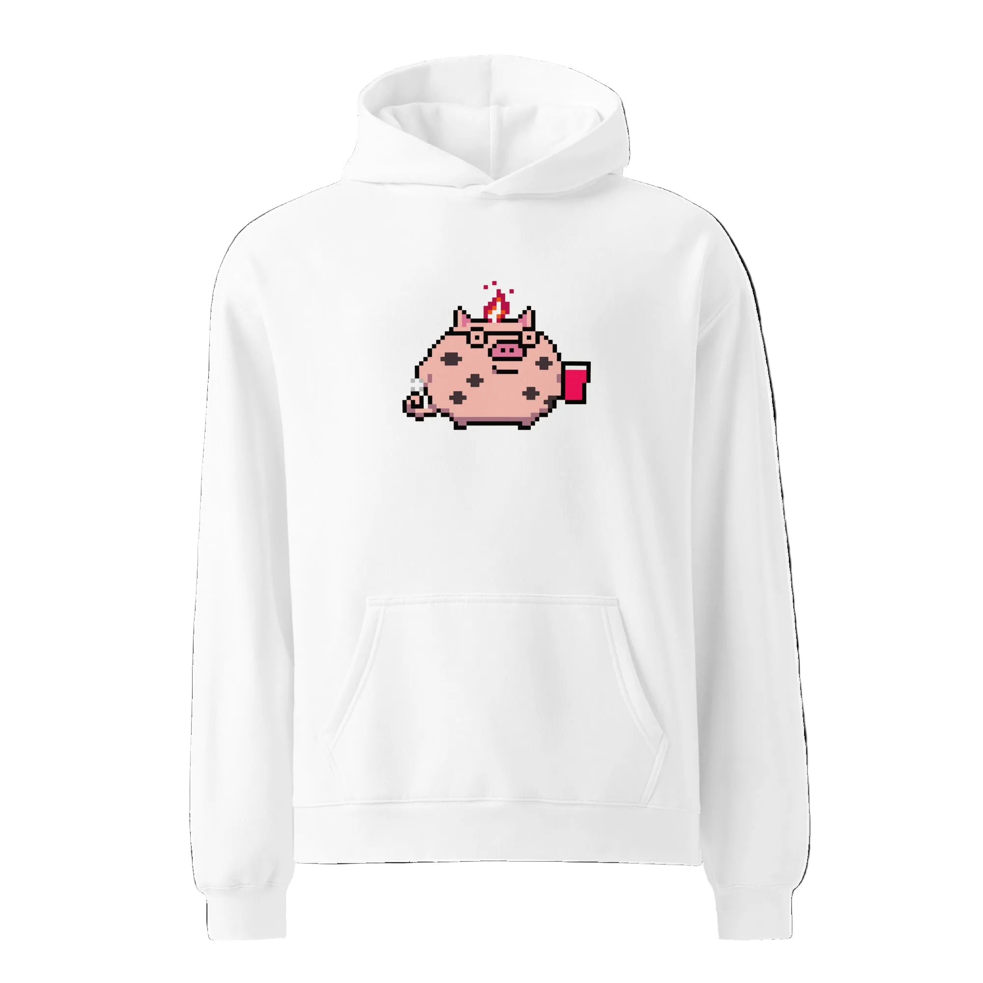 Beer Pong Pig Lucid Flux Unisex oversized hoodie