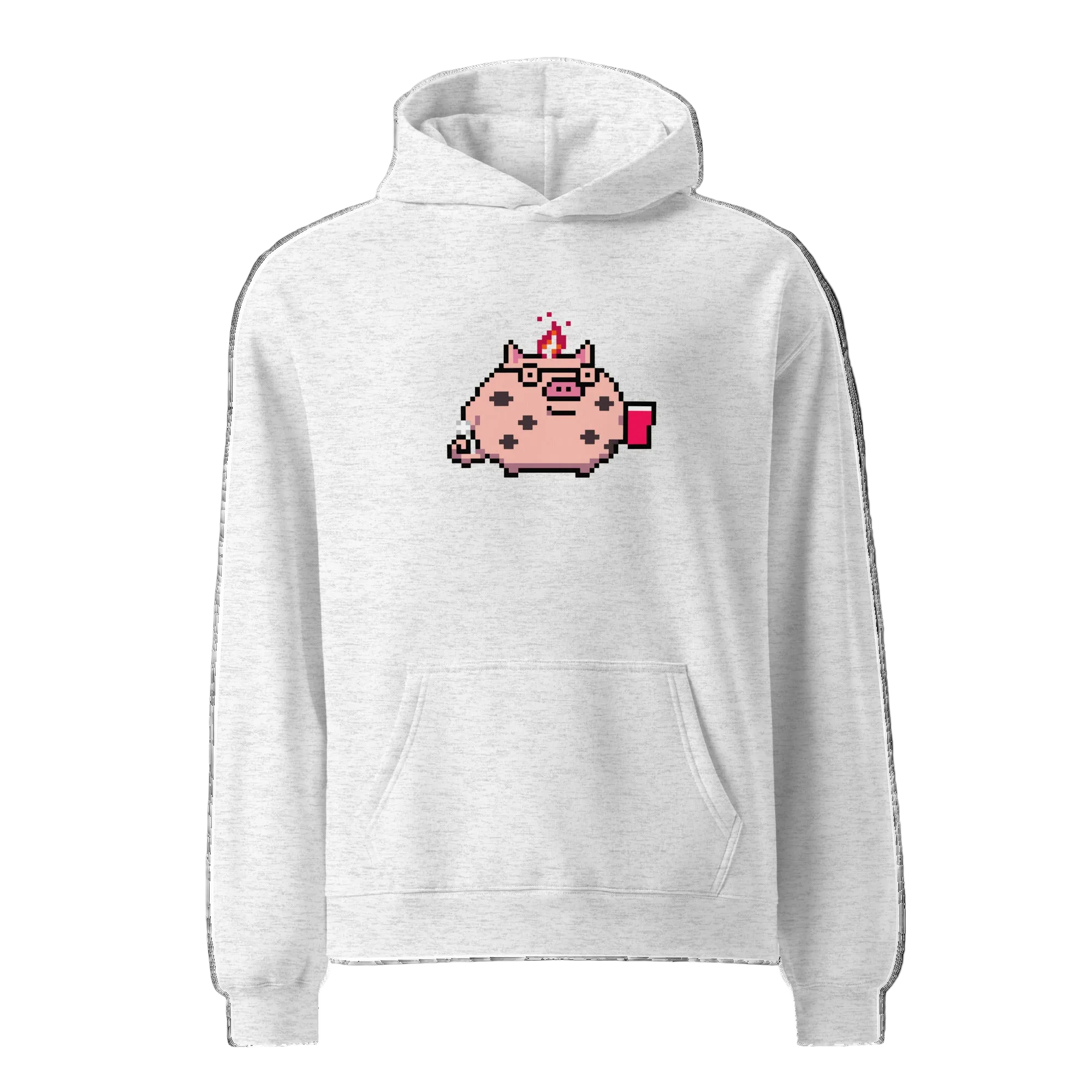 Beer Pong Pig Lucid Flux Unisex oversized hoodie