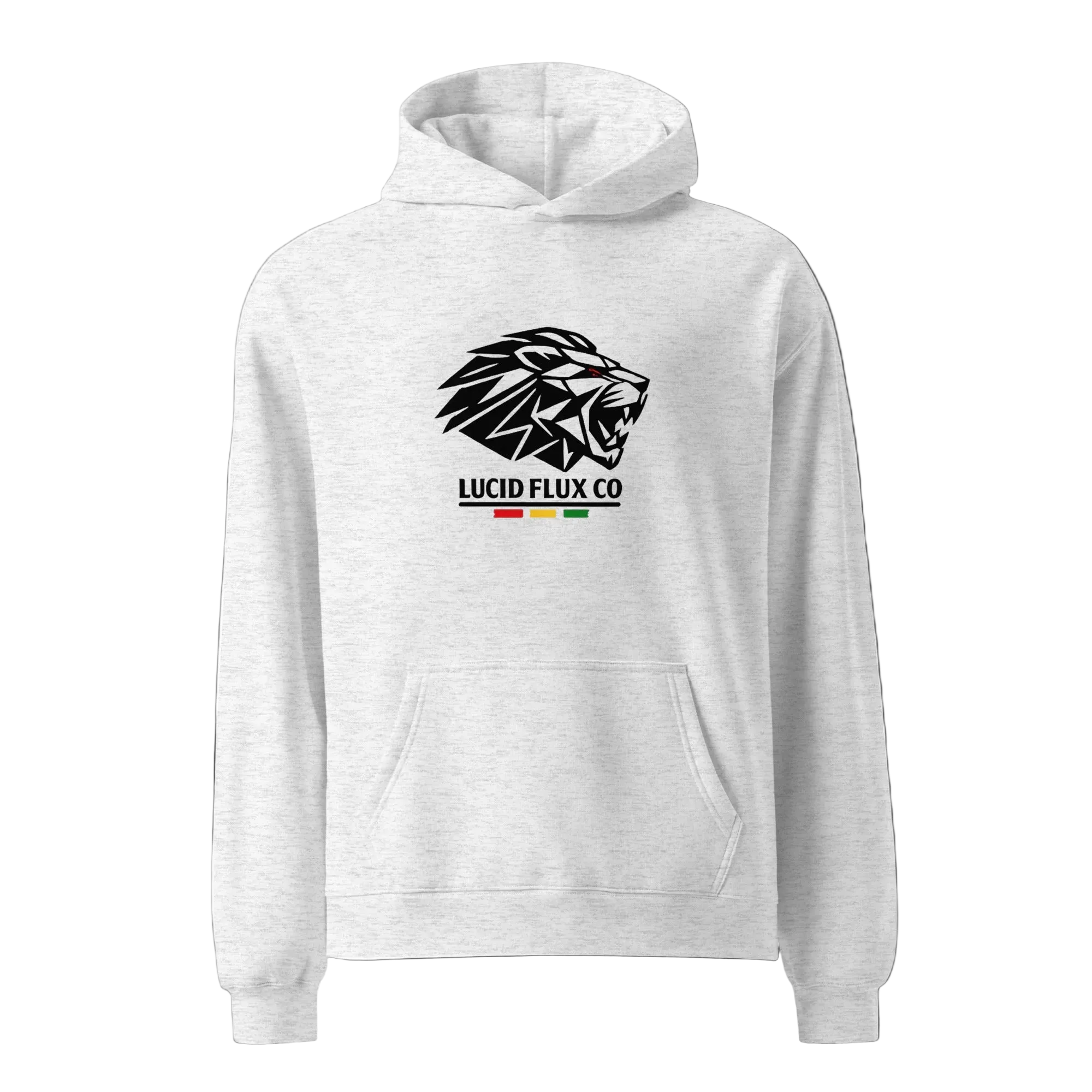 Rasta Lion logo Lucid Flux Unisex oversized hoodie