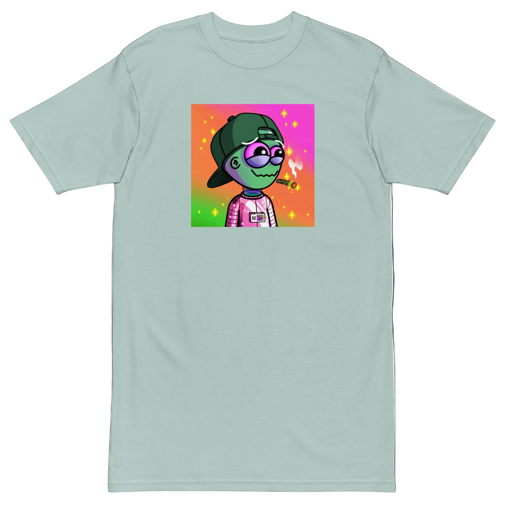 Lucid Flux space kid 3 premium heavyweight tee