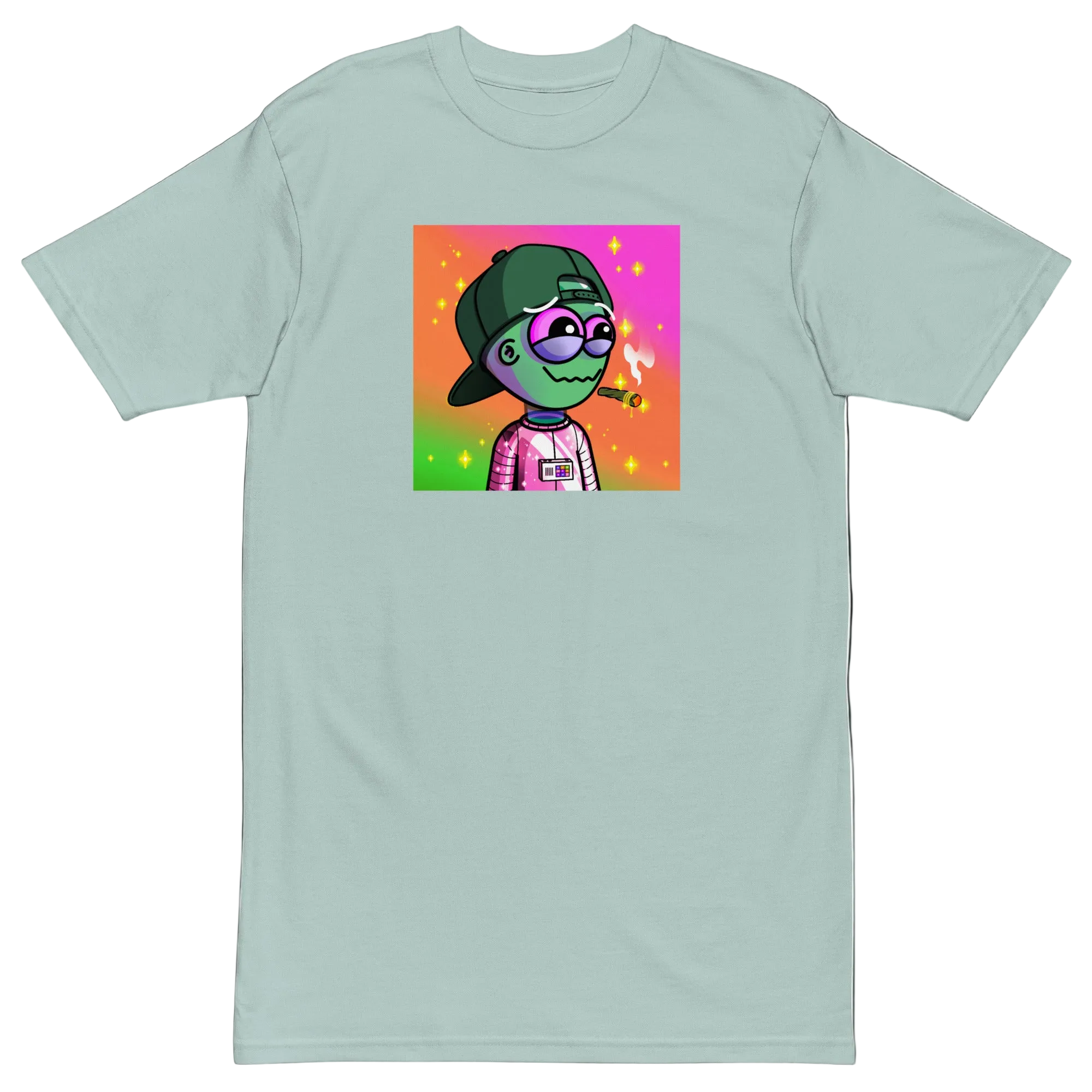 Lucid Flux space kid 3 premium heavyweight tee
