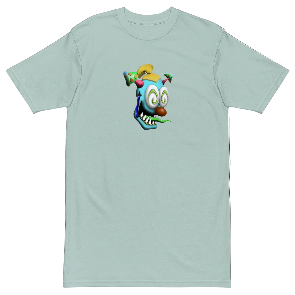 Lucid Flux mushroom Skull premium heavyweight tee