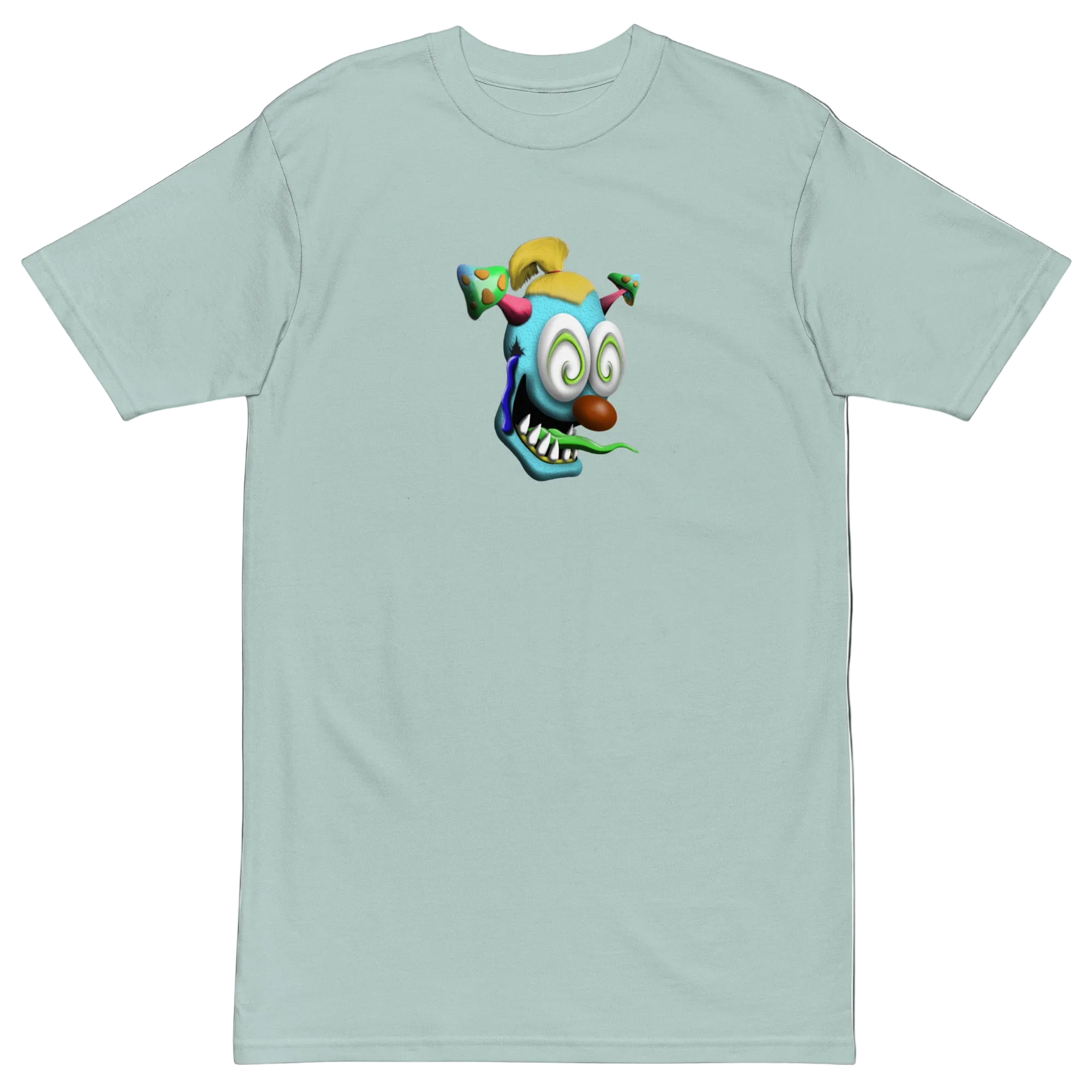Lucid Flux mushroom Skull premium heavyweight tee