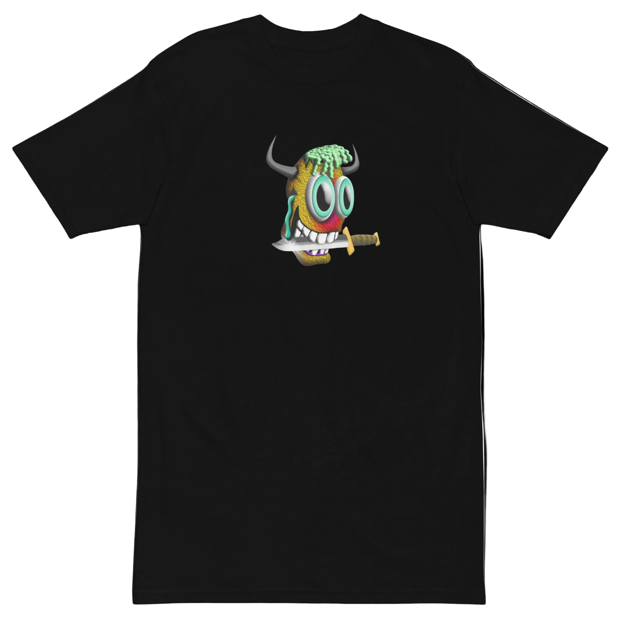 Lucid Flux skull & dagger premium heavyweight tee