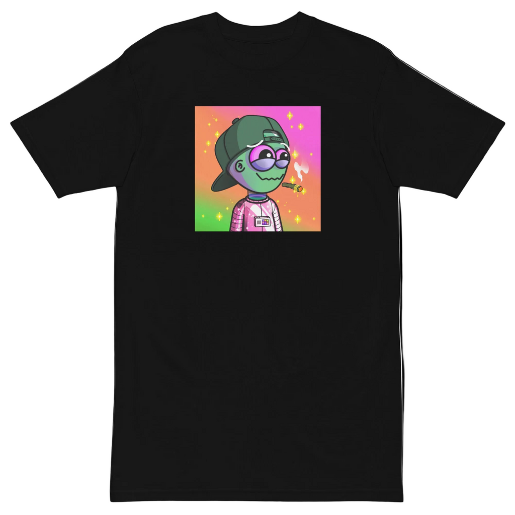 Lucid Flux space kid 3 premium heavyweight tee