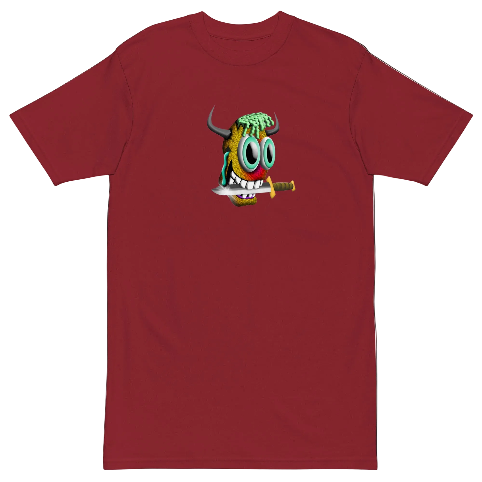 Lucid Flux skull & dagger premium heavyweight tee