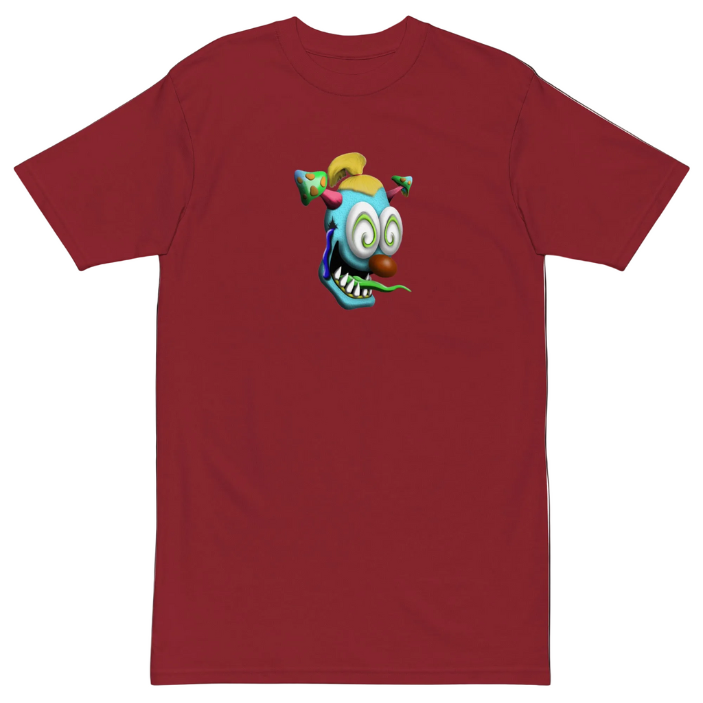 Lucid Flux mushroom Skull premium heavyweight tee