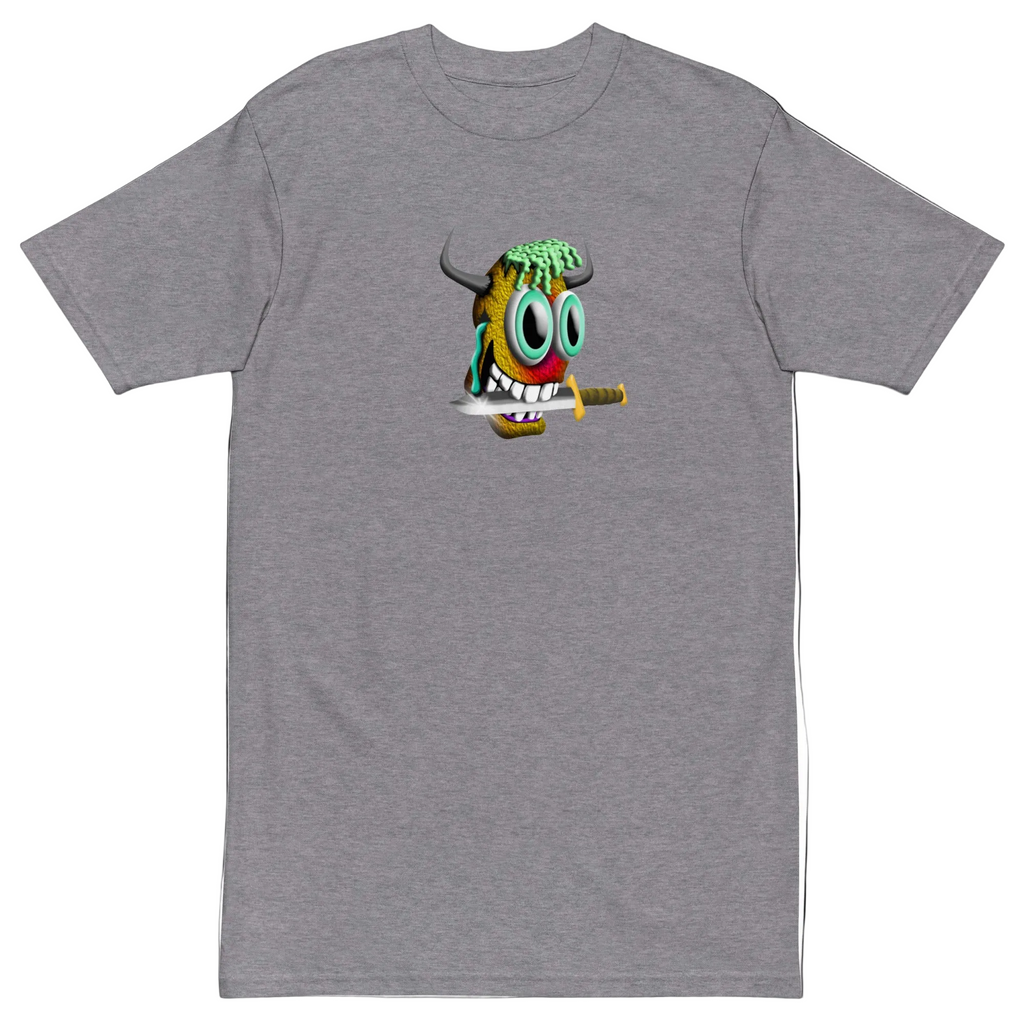 Lucid Flux skull & dagger premium heavyweight tee