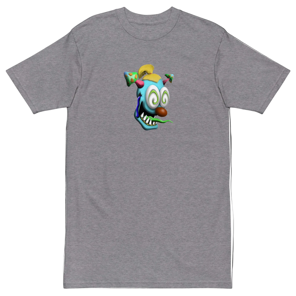 Lucid Flux mushroom Skull premium heavyweight tee
