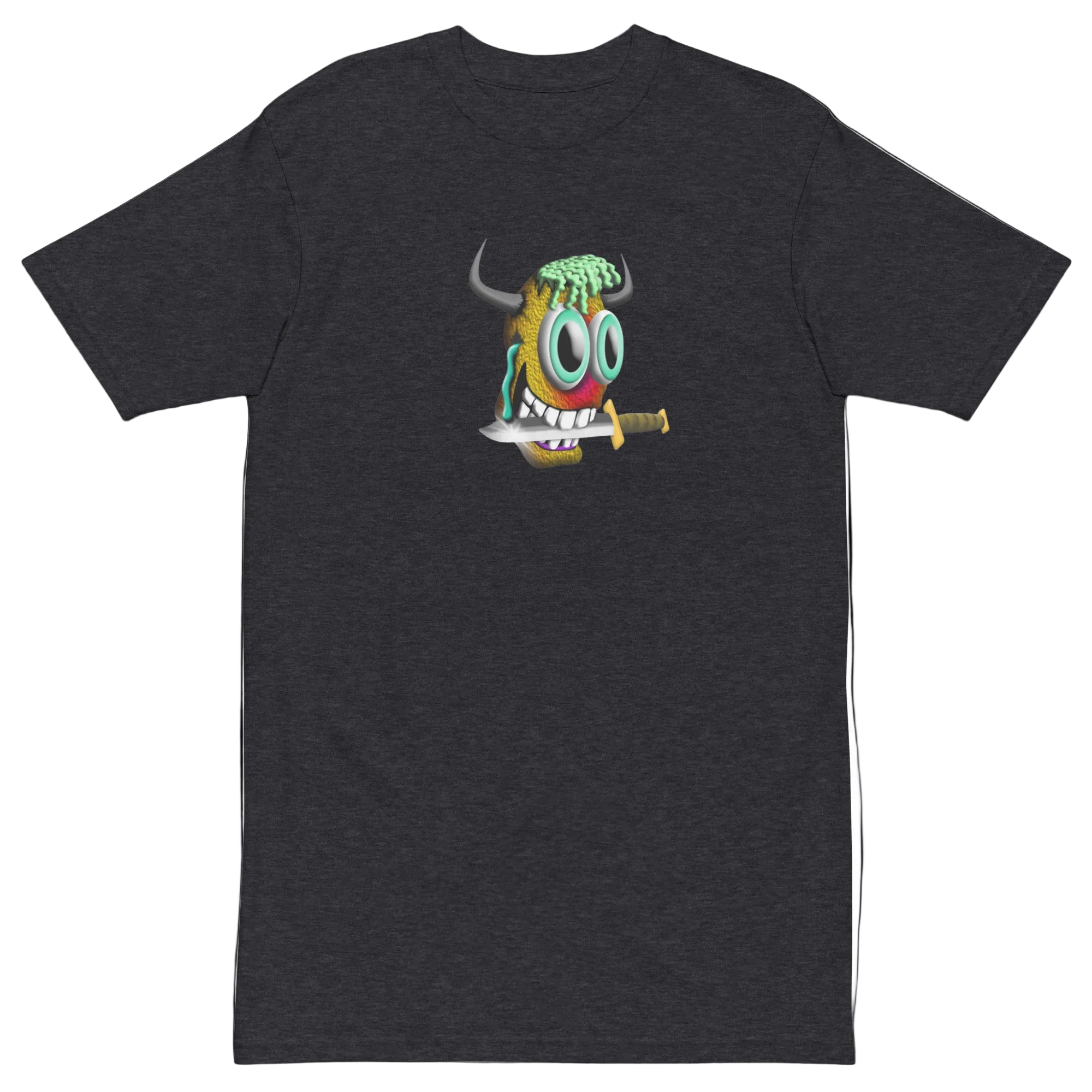 Lucid Flux skull & dagger premium heavyweight tee