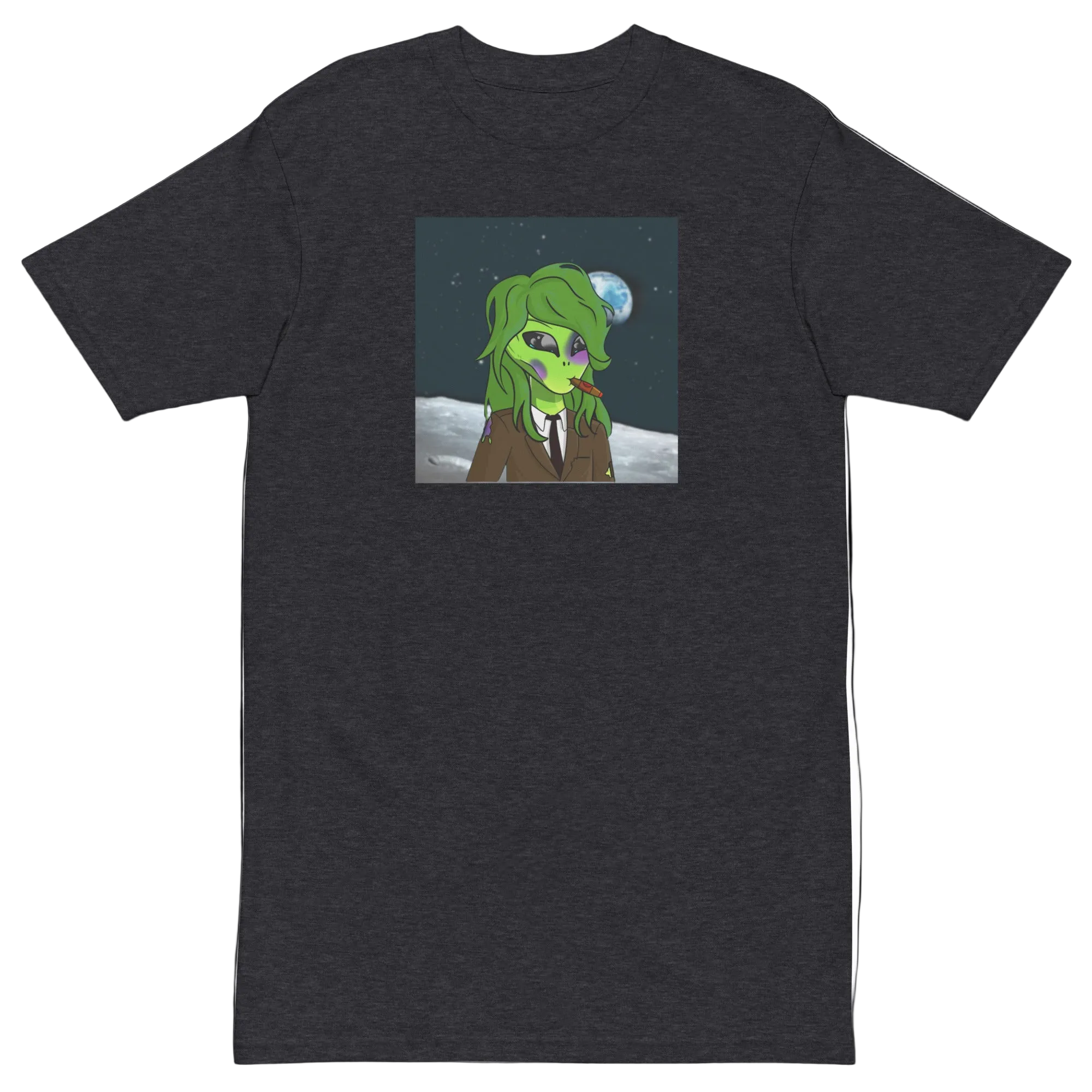 Lucid Flux dapper alien premium heavyweight tee