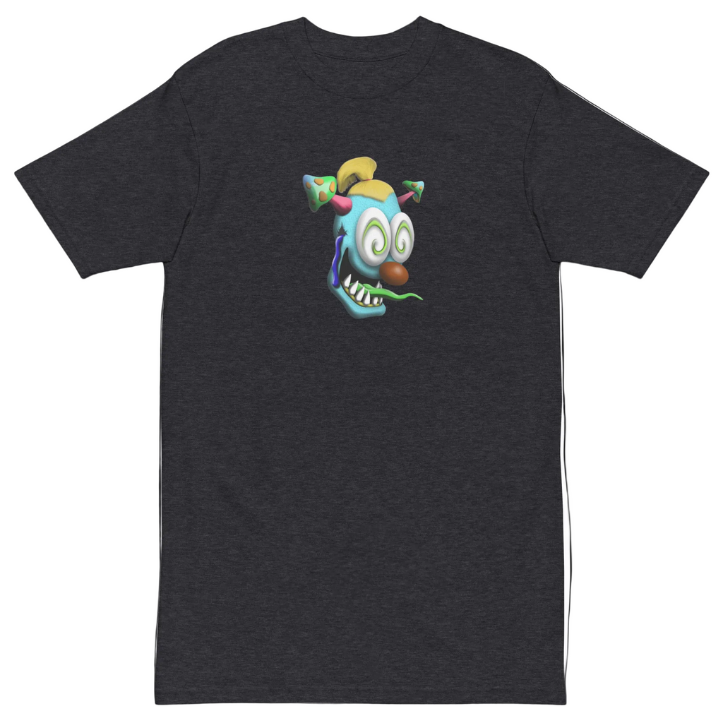 Lucid Flux mushroom Skull premium heavyweight tee