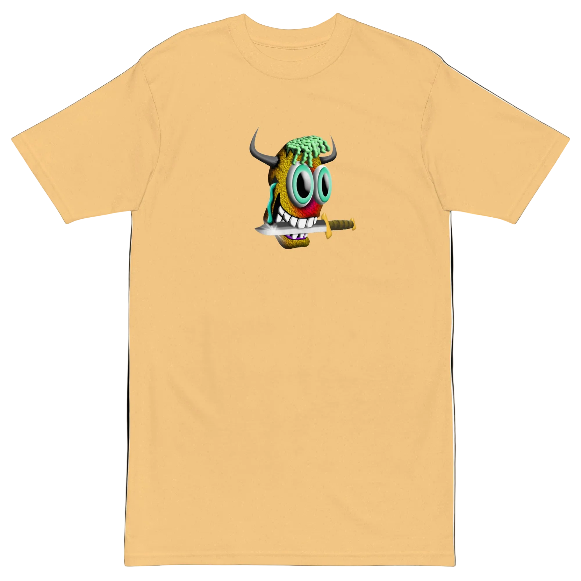 Lucid Flux skull & dagger premium heavyweight tee