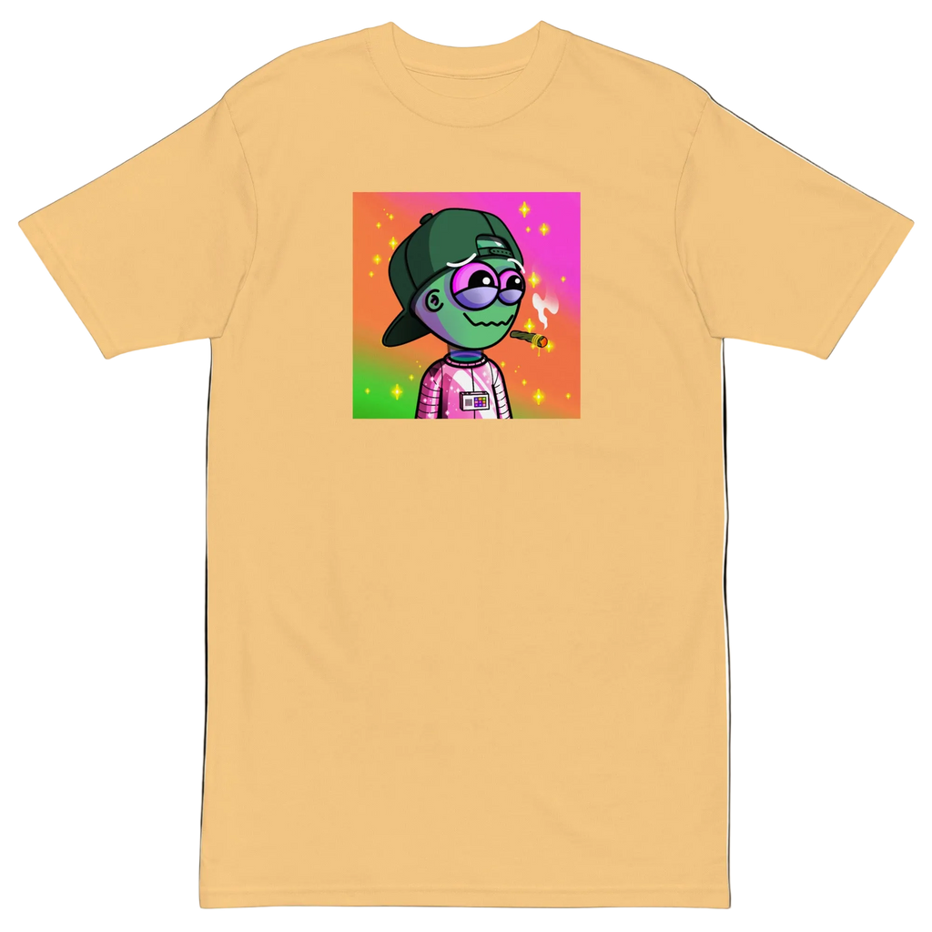 Lucid Flux space kid 3 premium heavyweight tee