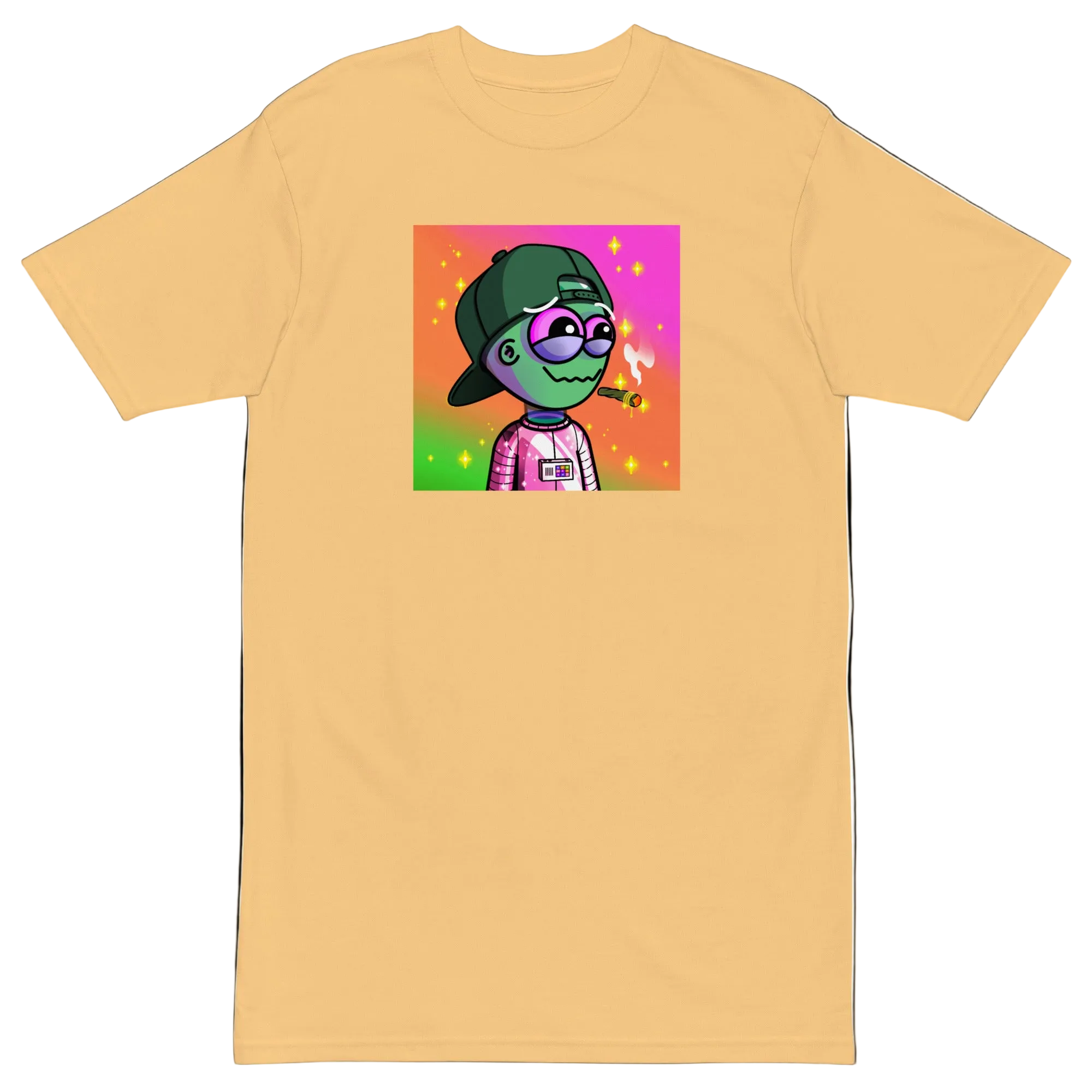 Lucid Flux space kid 3 premium heavyweight tee