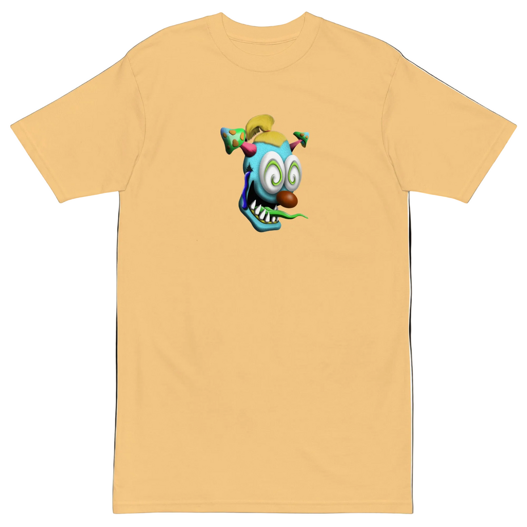 Lucid Flux mushroom Skull premium heavyweight tee