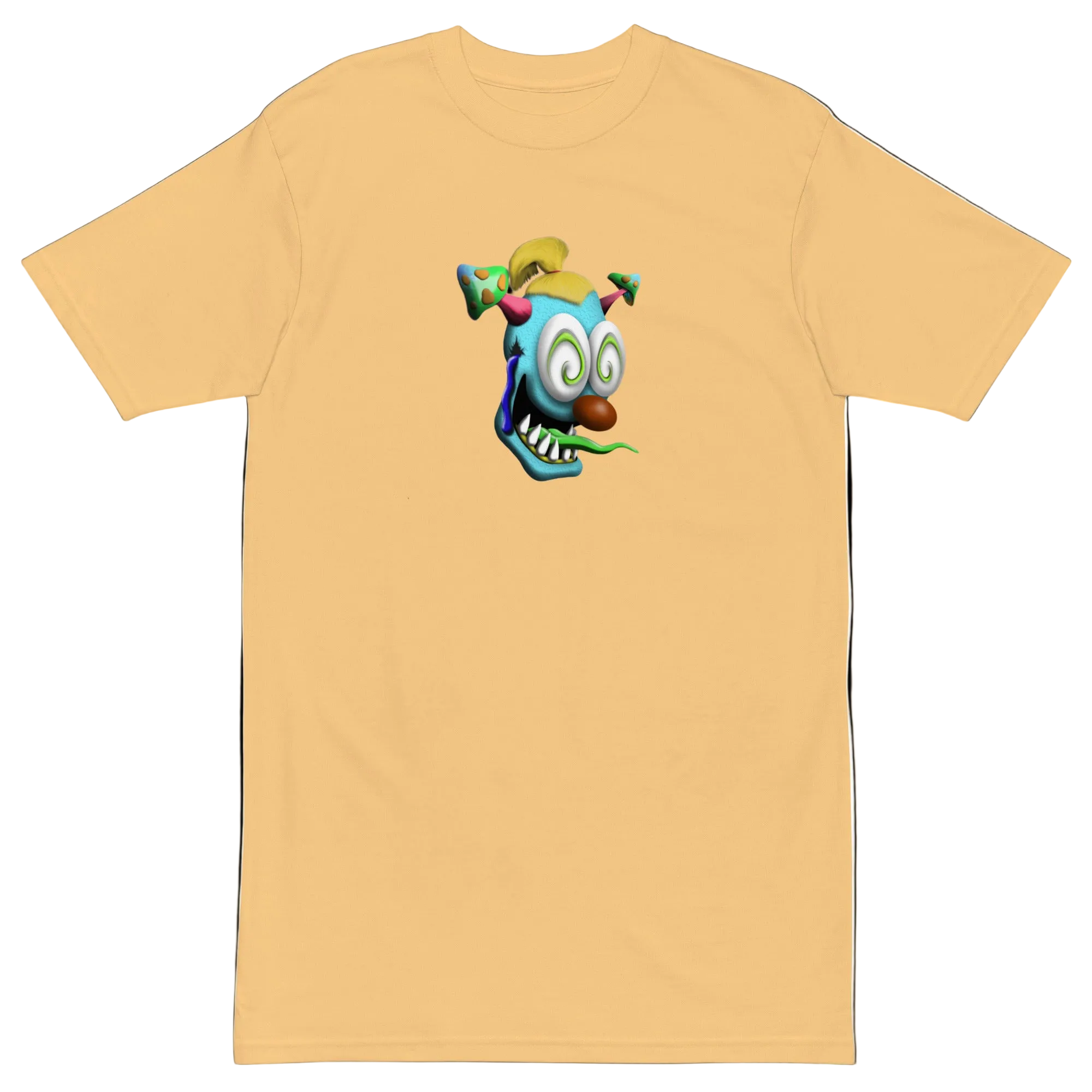 Lucid Flux mushroom Skull premium heavyweight tee