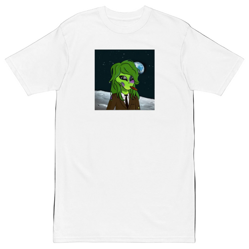 Lucid Flux dapper alien premium heavyweight tee