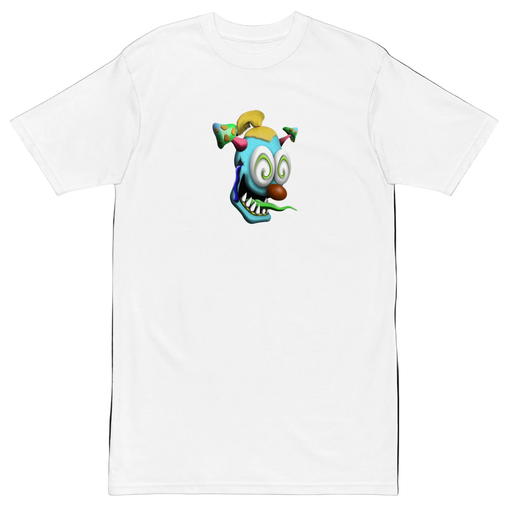Lucid Flux mushroom Skull premium heavyweight tee