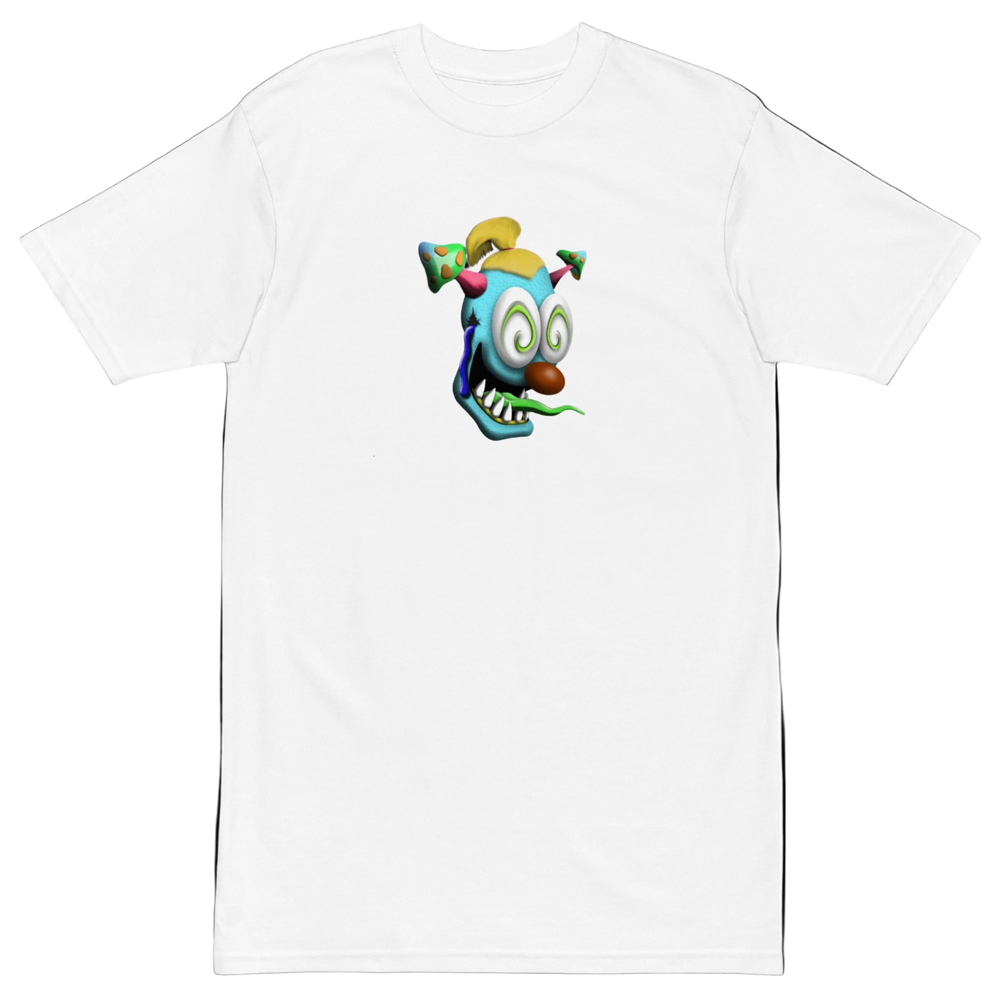 Lucid Flux mushroom Skull premium heavyweight tee